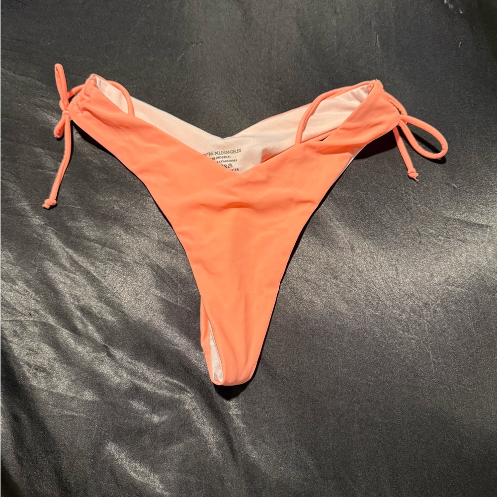 Women's Orange Bikini Bottom